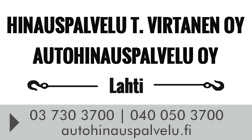 Hinauspalvelu T. Virtanen Oy logo